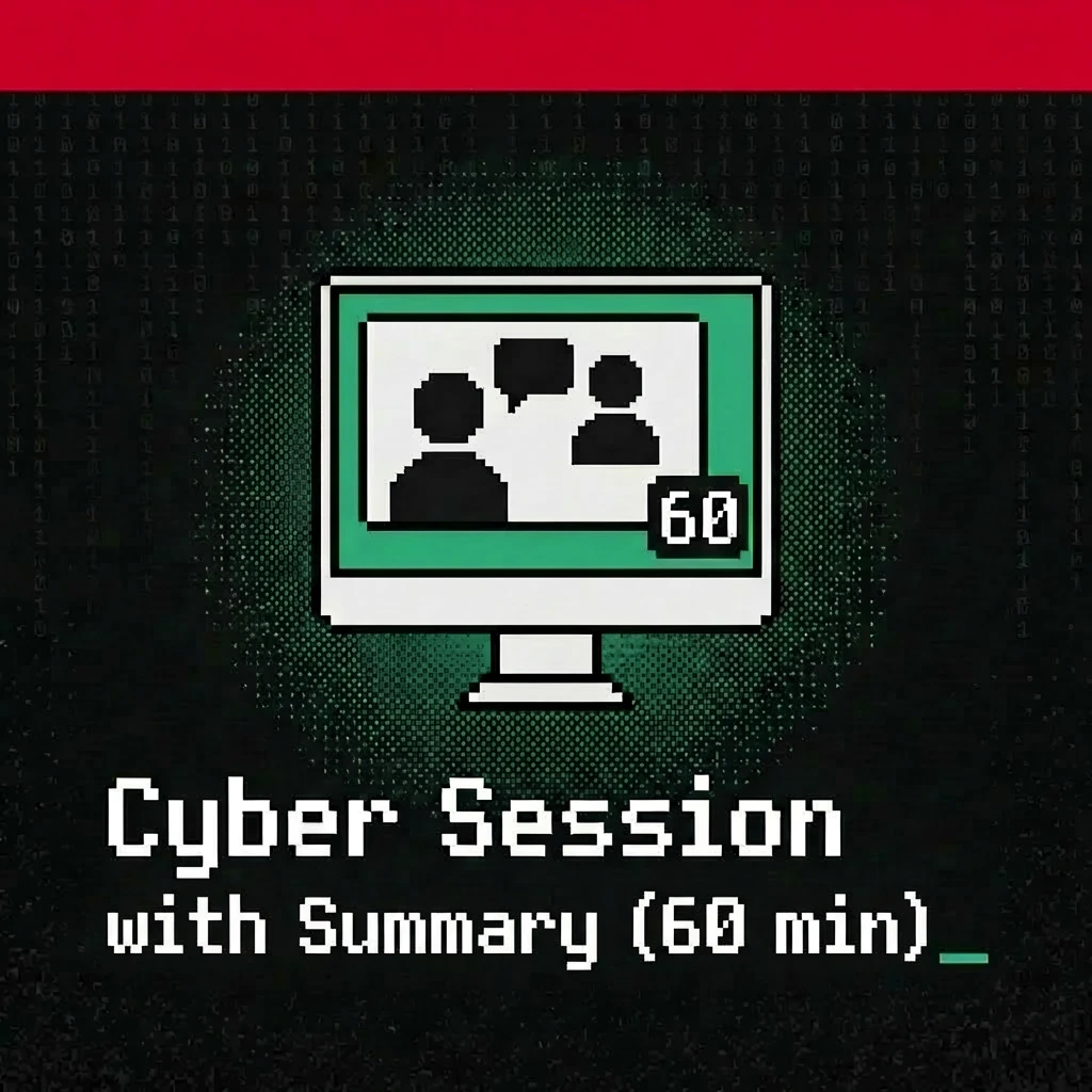 Cyber Session with Summary (60 min)