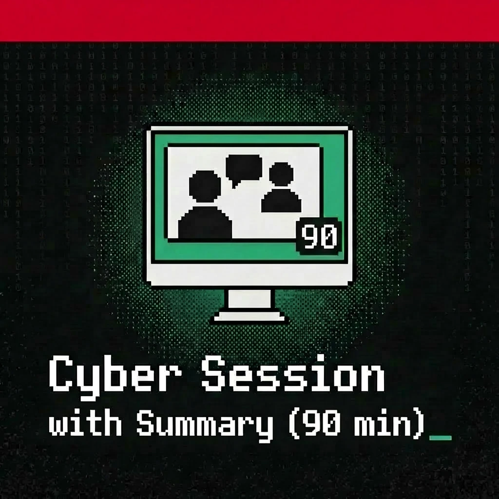 Cyber Session with Summary (90 min)